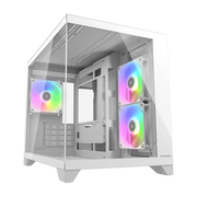 Cougar FV150 mini RGB White Mini Tower Cabinet - SWIFT PERIPHERALS1097033