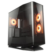 Cougar FV270 RGB Black Mid Tower Cabinet - SWIFT PERIPHERALS1097026