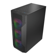 Cougar MX110 RGB Mid Tower Cabinet CGR - 2BD2B - RGB - SWIFT PERIPHERALS1097057