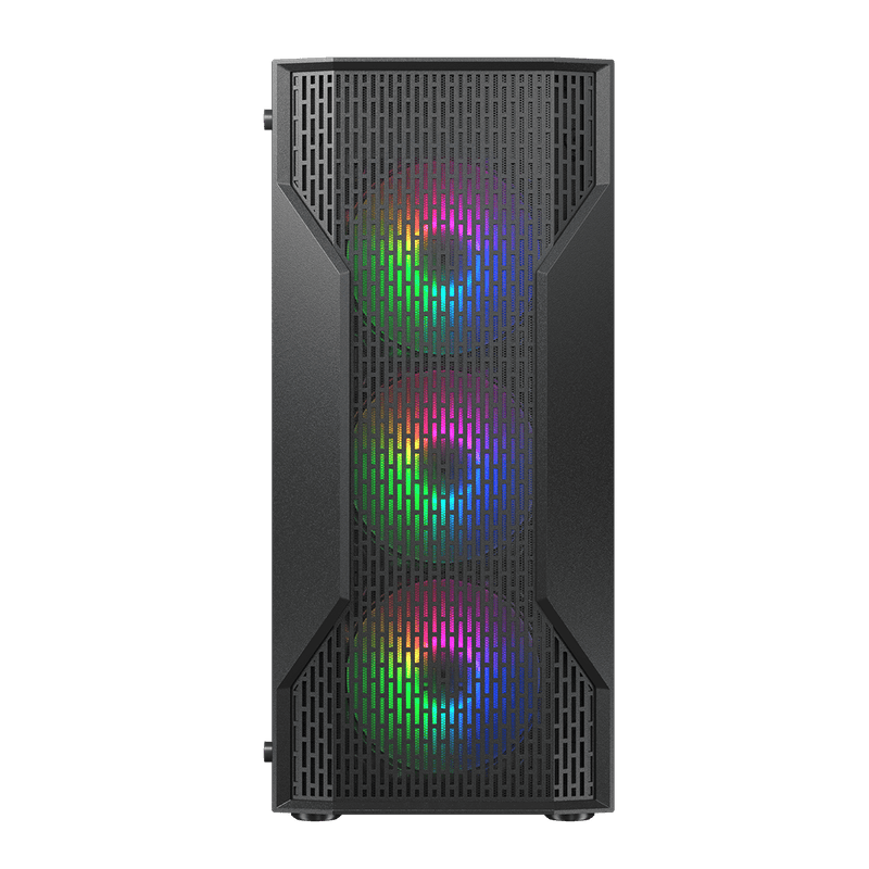 Cougar MX110 RGB Mid Tower Cabinet CGR - 2BD2B - RGB - SWIFT PERIPHERALS1097057
