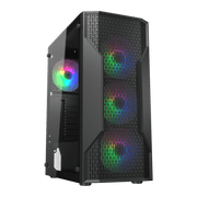 Cougar MX110 RGB Mid Tower Cabinet CGR - 2BD2B - RGB - SWIFT PERIPHERALS1097057