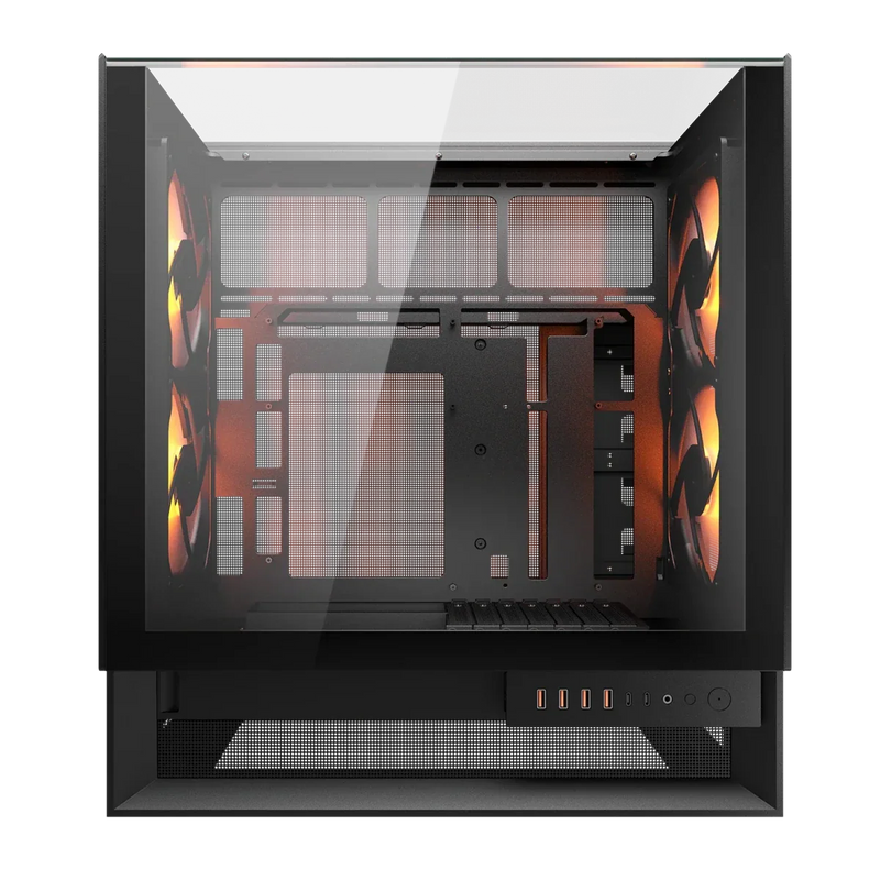 Cougar OMNYX Black Mid Tower Cabinet - SWIFT PERIPHERALS1097025