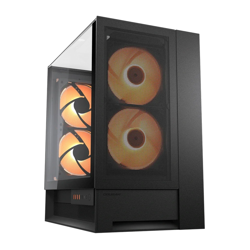 Cougar OMNYX Black Mid Tower Cabinet - SWIFT PERIPHERALS1097025