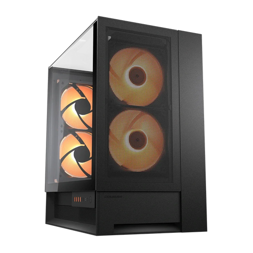 Cougar OMNYX Black Mid Tower Cabinet - SWIFT PERIPHERALS1097025