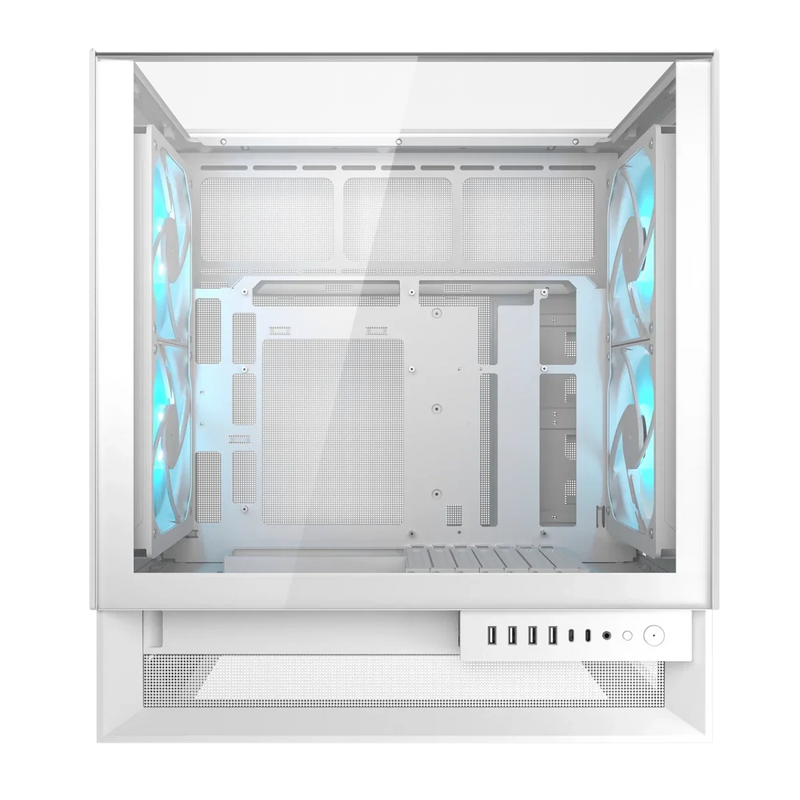 Cougar OMNYX White Mid Tower Cabinet - SWIFT PERIPHERALS1097013