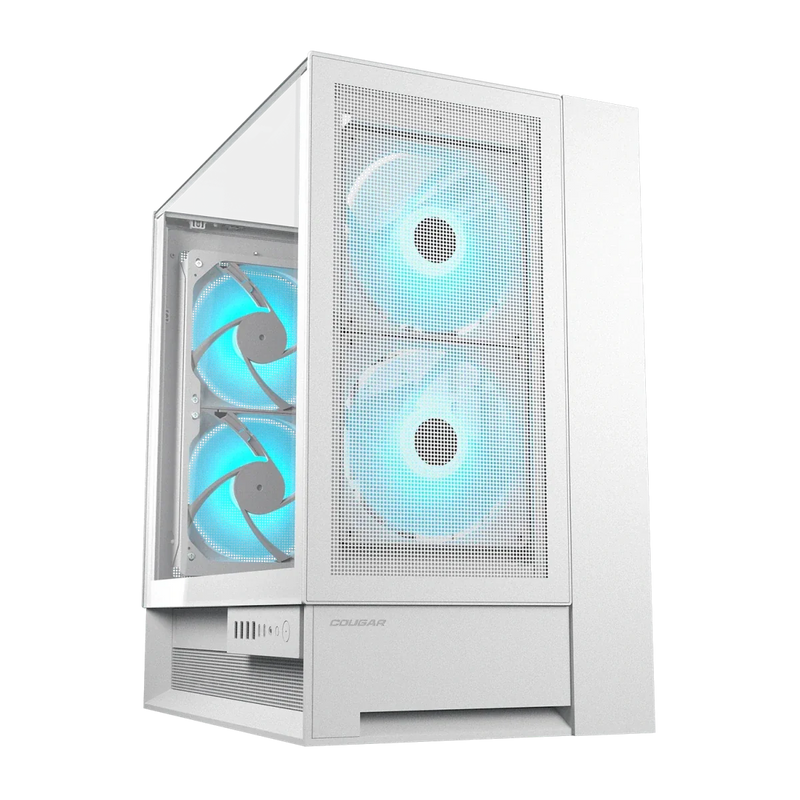 Cougar OMNYX White Mid Tower Cabinet - SWIFT PERIPHERALS1097013