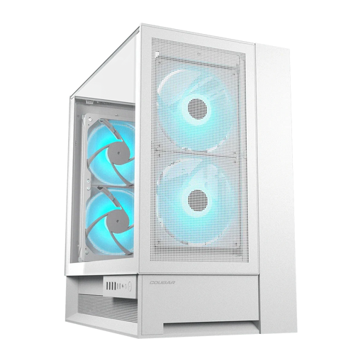 Cougar OMNYX White Mid Tower Cabinet - SWIFT PERIPHERALS1097013