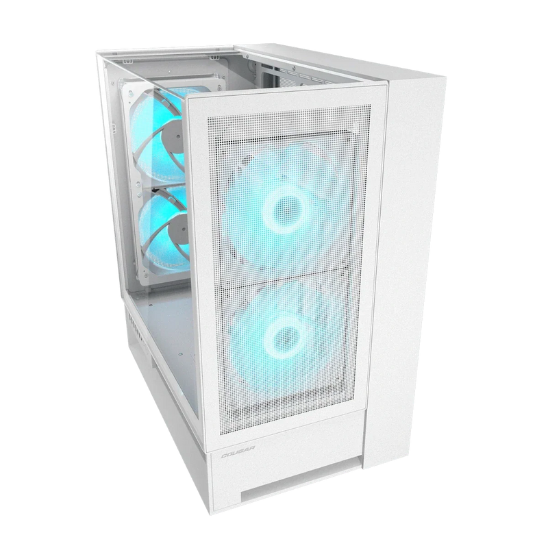 Cougar OMNYX White Mid Tower Cabinet - SWIFT PERIPHERALS1097013