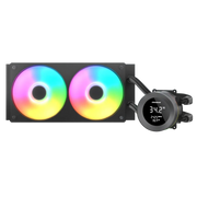 Cougar Poseidon Vistek ARGB 240 Black Analog Liquid Cooler - SWIFT PERIPHERALSCougar-027