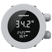 Cougar Poseidon Vistek ARGB 240 White Analog Liquid Cooler - SWIFT PERIPHERALSCougar-028