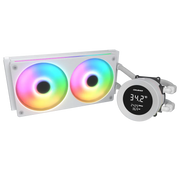 Cougar Poseidon Vistek ARGB 240 White Analog Liquid Cooler - SWIFT PERIPHERALSCougar-028