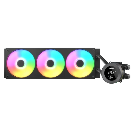 Cougar Poseidon Vistek ARGB 360 Black Analog Liquid Cooler - SWIFT PERIPHERALSCougar-025