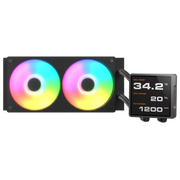 Cougar Poseidon Vistek Pro ARGB 240 LCD Liquid Cooler - SWIFT PERIPHERALSCougar-023