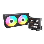 Cougar Poseidon Vistek Pro ARGB 240 LCD Liquid Cooler - SWIFT PERIPHERALSCougar-023