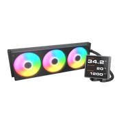 Cougar Poseidon Vistek Pro ARGB 360 Black LCD Liquid Cooler - SWIFT PERIPHERALSCougar-021