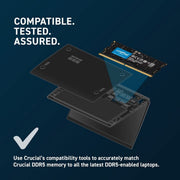 Crucial 16GB DDR5 RAM 4800MHz CL40 Laptop Memory - SWIFT PERIPHERALSCT16G48C40S5