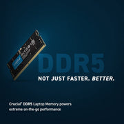 Crucial 16GB DDR5 RAM 4800MHz CL40 Laptop Memory - SWIFT PERIPHERALSCT16G48C40S5