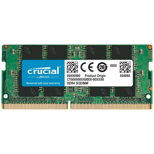 Crucial 32GB DDR4 RAM 3200MHz CL22 Laptop Memory - SWIFT PERIPHERALSCT32G4SFD832A