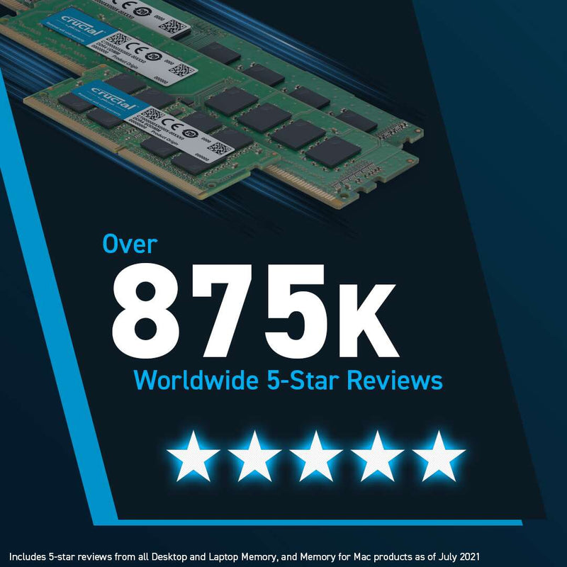 Crucial 32GB DDR5 4800MHz SODIMM Laptop Memory - SWIFT PERIPHERALSCT32G48C40S5