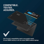Crucial 32GB DDR5 4800MHz SODIMM Laptop Memory - SWIFT PERIPHERALSCT32G48C40S5