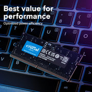 CRUCIAL 32GB DDR5 - 5600 CL46 LAPTOP RAM CT32G56C46S5 - SWIFT PERIPHERALS1093615