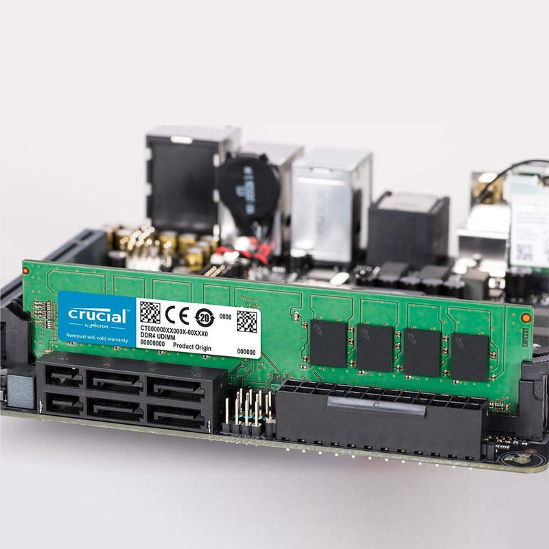 Crucial 8GB DDR4 Desktop RAM 3200MHz CL22 UDIMM Memory - SWIFT PERIPHERALSCB8GU3200