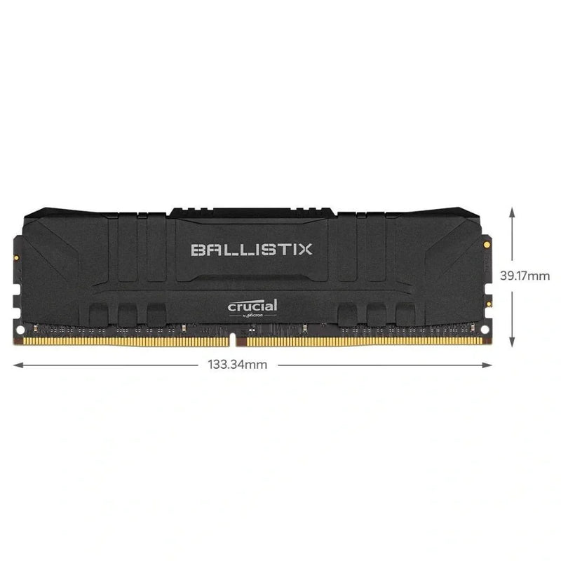 Crucial Ballistix 16GB DDR4 3600MHz CL16 Desktop Memory - SWIFT PERIPHERALSBL16G36C16U4B