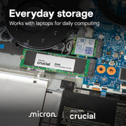 CRUCIAL E100 1TB PCIE GEN4 2280 NVME M.2 SSD CT1000E100SSD8 - SWIFT PERIPHERALS1092452