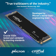 Crucial P3 1TB M.2 NVMe PCIe 3.0 Internal Solid State Drive - SWIFT PERIPHERALSCT1000P3SSD8