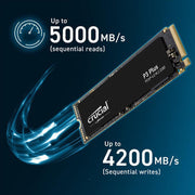 Crucial P3 Plus 1TB M.2 NVMe PCIe 4.0 Internal Solid State Drive - SWIFT PERIPHERALSCT1000P3PSSD8