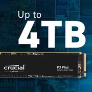 Crucial P3 Plus 500GB M.2 NVMe PCIe 4.0 Internal Solid State Drive - SWIFT PERIPHERALSCT500P3PSSD8