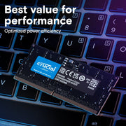 Crucial RAM 96GB Kit 2x48GB DDR5 5600 MHz SODIMM CL46 Laptop Memory - SWIFT PERIPHERALSCT2K48G56C46S5