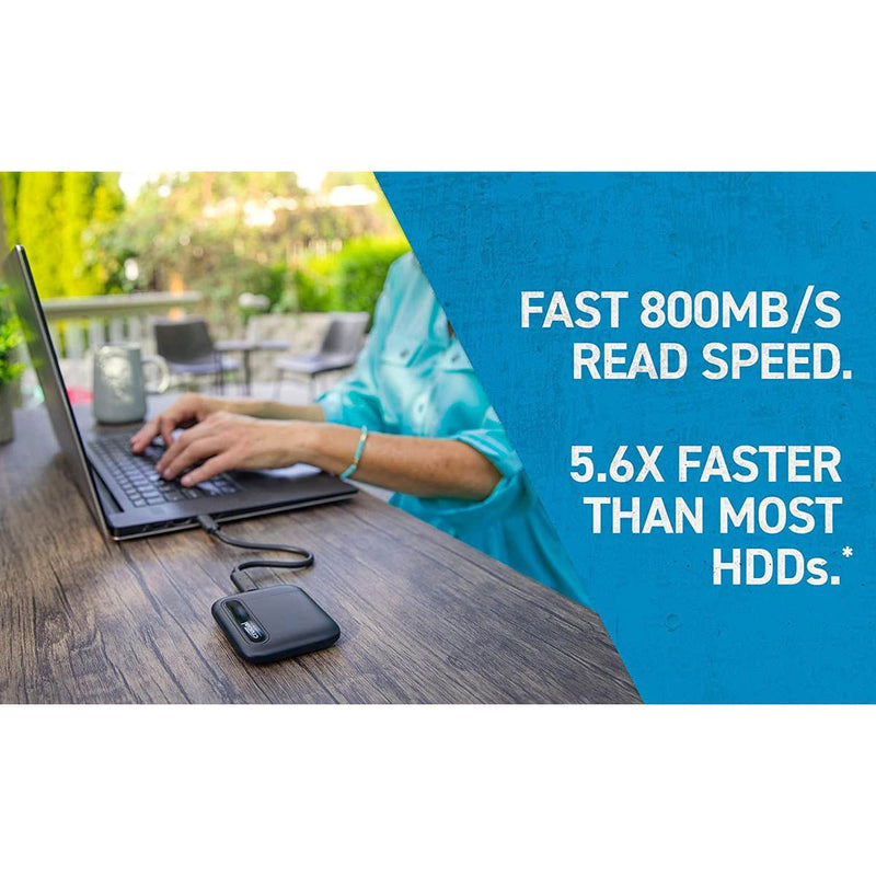 Crucial X6 2TB Portable USB 3.2 Gen 2 Type - C External SSD - SWIFT PERIPHERALSCT2000X6SSD9