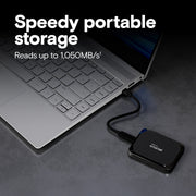 CRUCIAL X9 1TB PORTABLE SSD CT1000X9SSD9 - SWIFT PERIPHERALS1092208