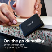 Crucial X9 2TB 2.5" USB Type C External Portable Solid State Drive - Black - SWIFT PERIPHERALSCT2000X9SSD9