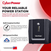 CYBER POWER 1.2 KVA UPS - SWIFT PERIPHERALS1090524