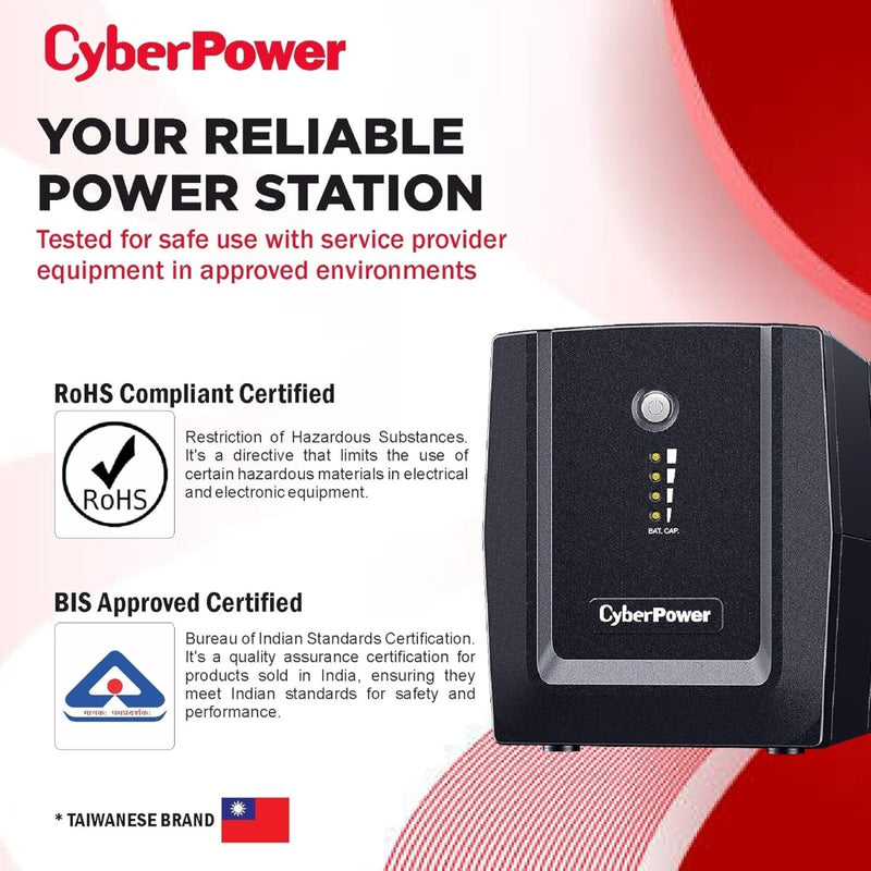 CYBER POWER 1.2 KVA UPS - SWIFT PERIPHERALS1090524