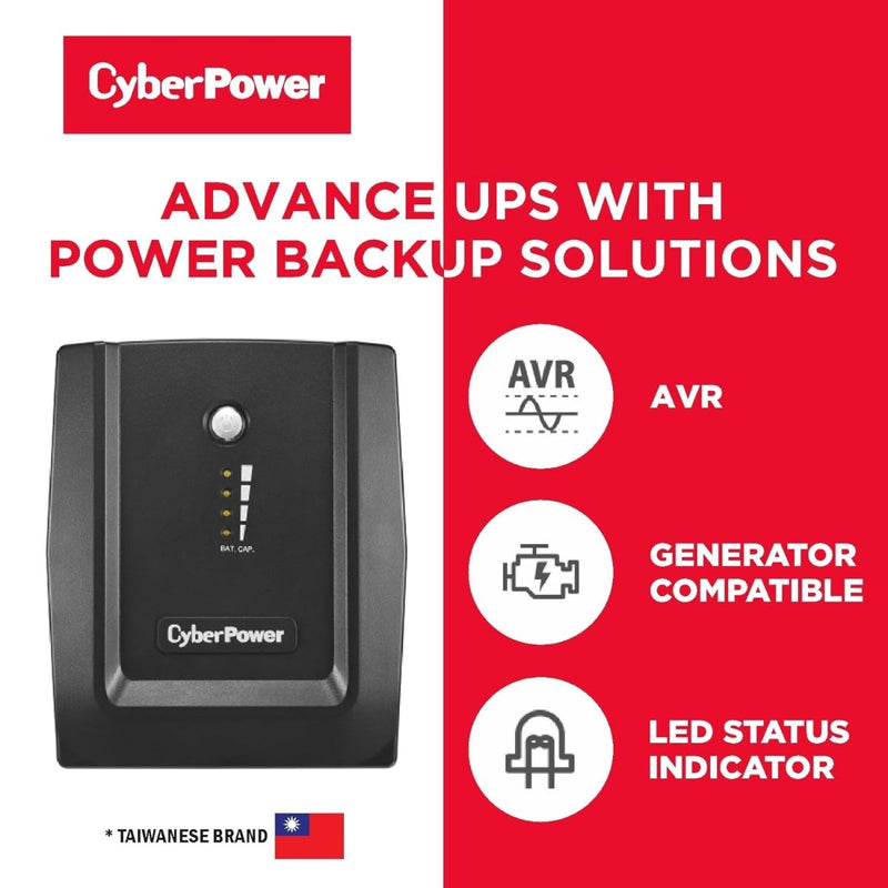 CYBER POWER 1.2 KVA UPS - SWIFT PERIPHERALS1090524