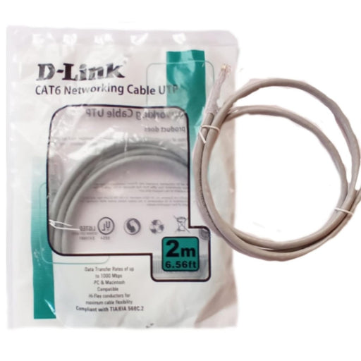 D - Link RJ45 Cat 6 UTP Patch Cord - SWIFT PERIPHERALSNCB-C6UGRYR1-2