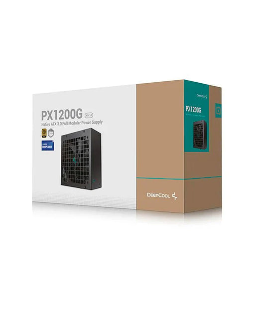 DEEPCOOL 1200W PX1200G 80 PLUS GOLD FULLY MODULAR GOLD ATX 3.0 SMPS - SWIFT PERIPHERALS1085479