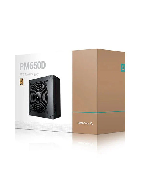 DEEPCOOL 650W PM650D 80 PLUS GOLD NON MODULAR SMPS - SWIFT PERIPHERALS106726
