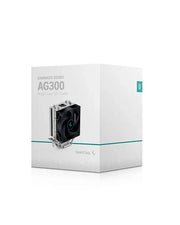 DEEPCOOL AG300 SINGLE - TOWER CPU COOLER (R - AG300 - BKNNMN - G) - SWIFT PERIPHERALSCooler-054