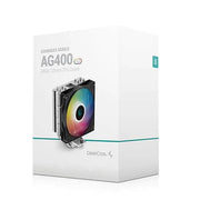 DEEPCOOL AG400 ARGB CPU AIR COOLER - SWIFT PERIPHERALS1088197