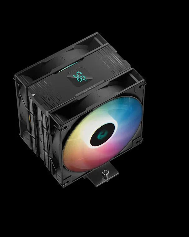 DEEPCOOL AG400 DIGITAL PLUS 120MM CPU COOLER (R - AG400 - BKADMP - G - 1) - SWIFT PERIPHERALSCooler-058