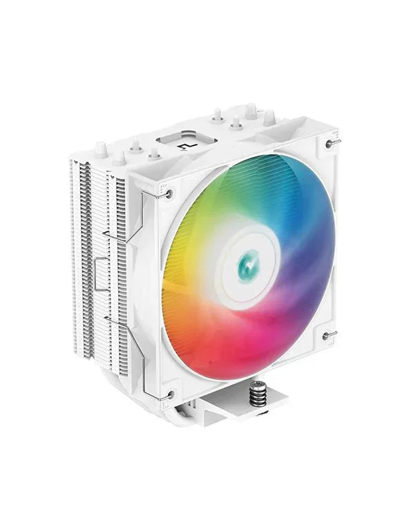 DEEPCOOL AG400 WH ARGB SINGLE TOWER 120MM CPU COOLER R - AG400 - WHANMC - G - 2 - SWIFT PERIPHERALS1091672