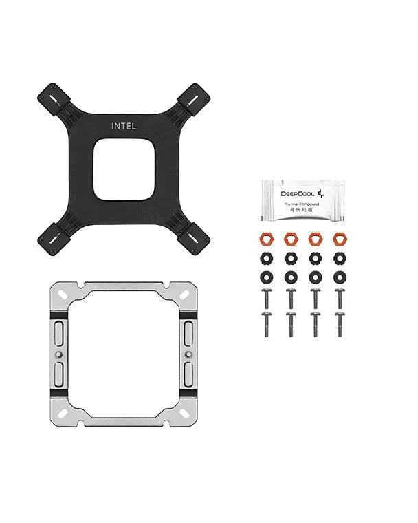 DEEPCOOL AG400 WH ARGB SINGLE TOWER 120MM CPU COOLER R - AG400 - WHANMC - G - 2 - SWIFT PERIPHERALS1091672