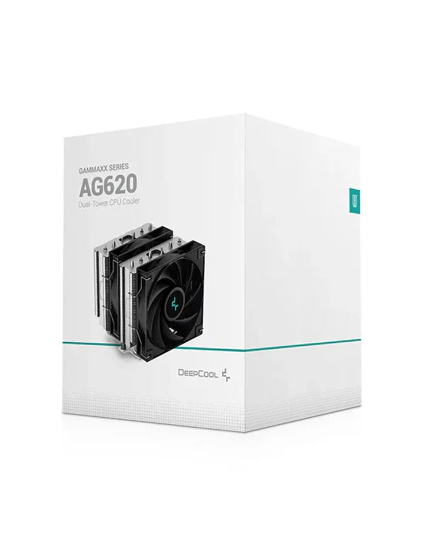 DEEPCOOL AG620 ARGB CPU AIR COOLER BLACK - SWIFT PERIPHERALS1084329