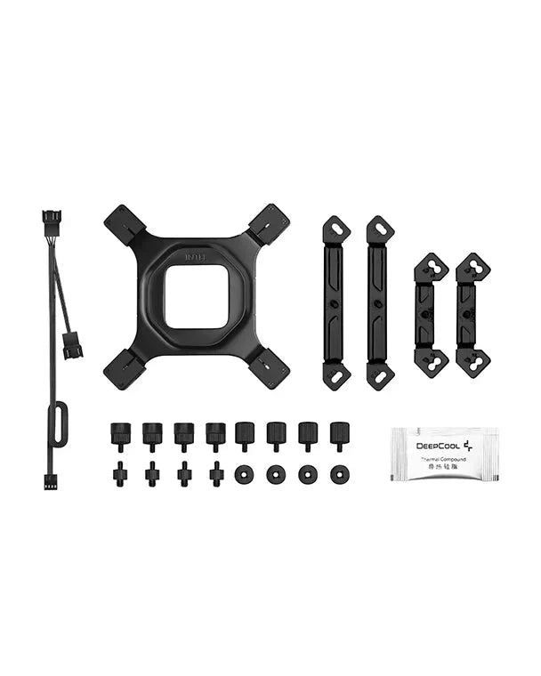 DEEPCOOL AG620 BK ARGB CPU AIR COOLER BLACK EDITION - SWIFT PERIPHERALS1084331