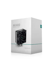 DEEPCOOL AK400 CPU AIR COOLER BLACK - SWIFT PERIPHERALS1084058