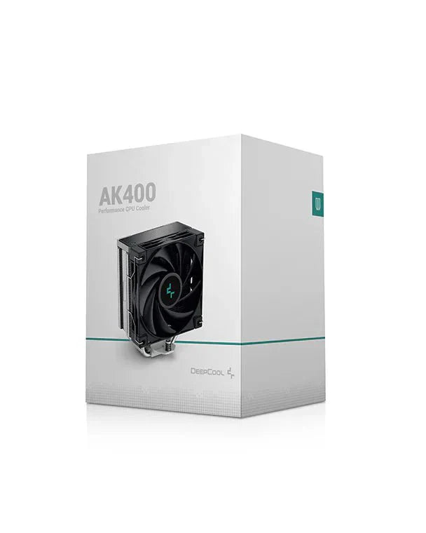DEEPCOOL AK400 CPU AIR COOLER BLACK - SWIFT PERIPHERALS1084058